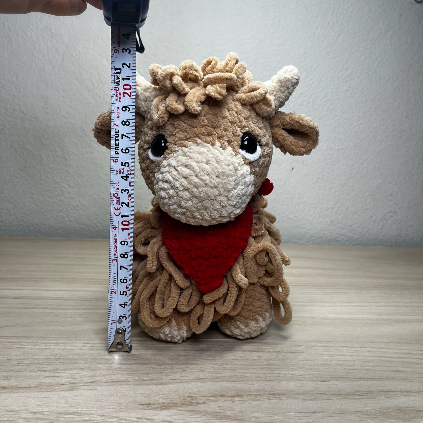 Mini Highland Cow Patrón en Español