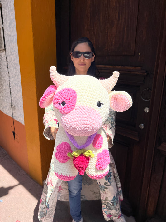 Mega Vaca pink 40cm