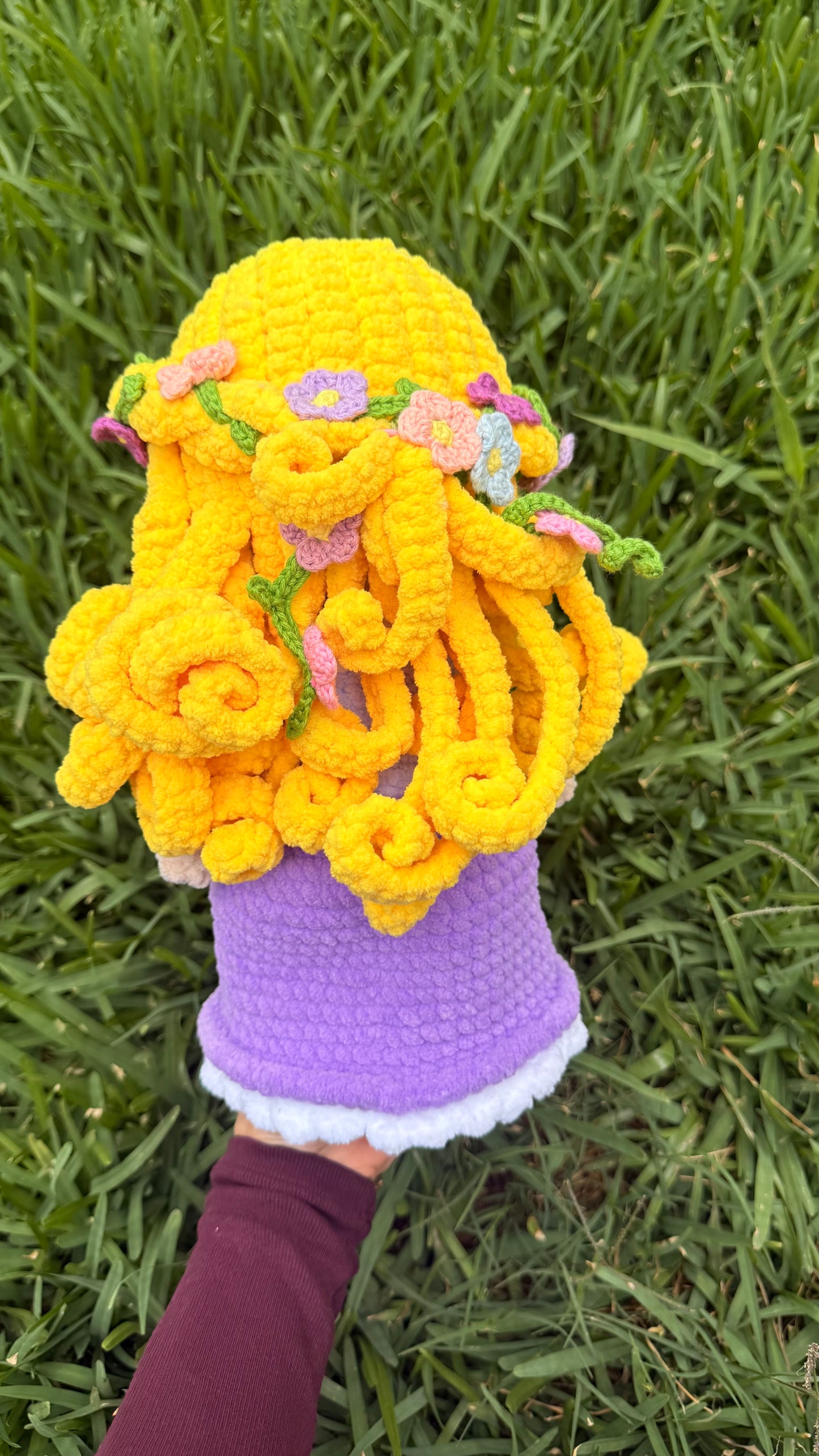 Rapunzel afelpada 30cm