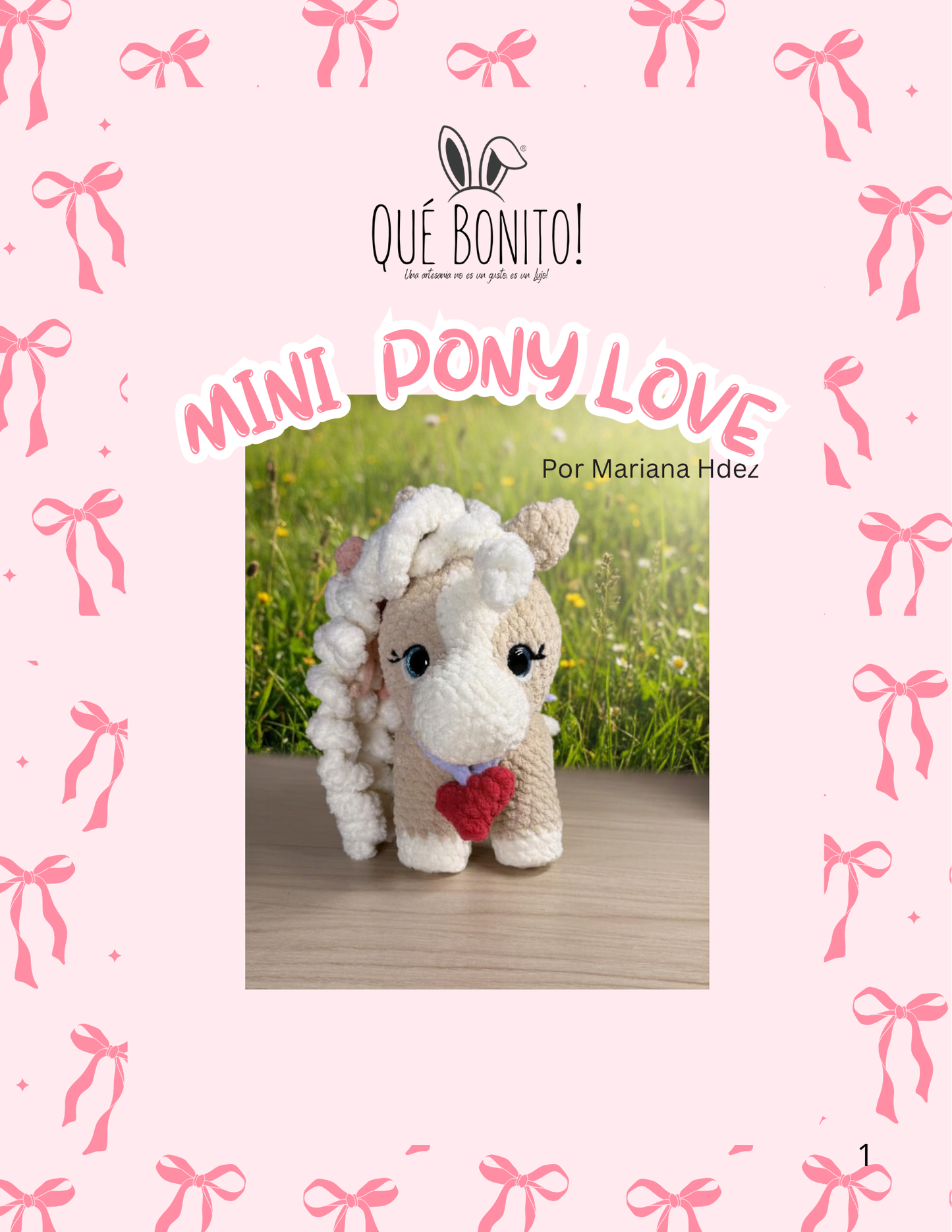 PDF Mini Pony Love 20cm DI Español