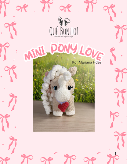 PDF Mini Pony Love 20cm DI Español