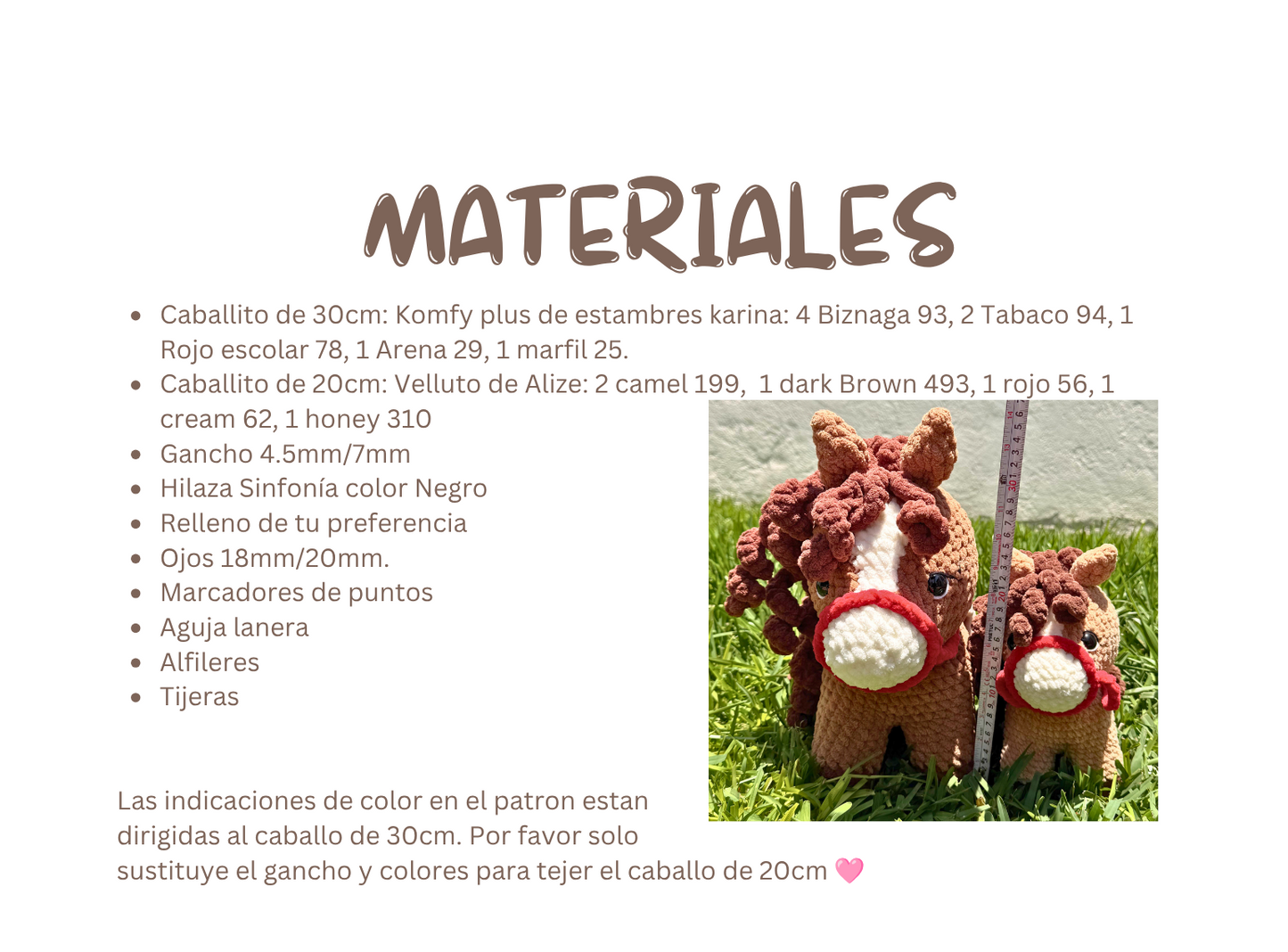 PDF Mini Caballito 30 y 20cm DI Español